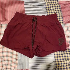 PINK waterproof gym shorts